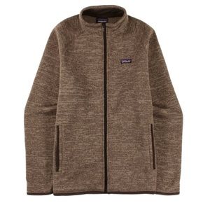 Patagonia Full ZIP in light brown.